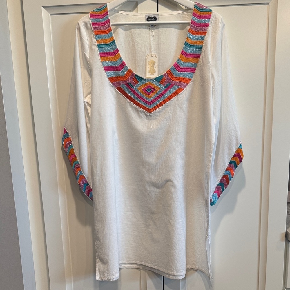 Mudpie Daphne Beaded Tunic
